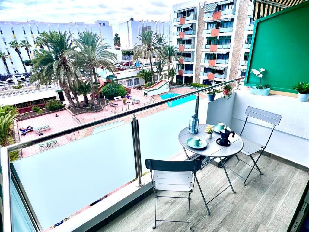 Fm Beach Home - Renovated Apartment With Swimming Pool Near Maspalomas Dunes & Beach Playa del Inglés Kültér fotó